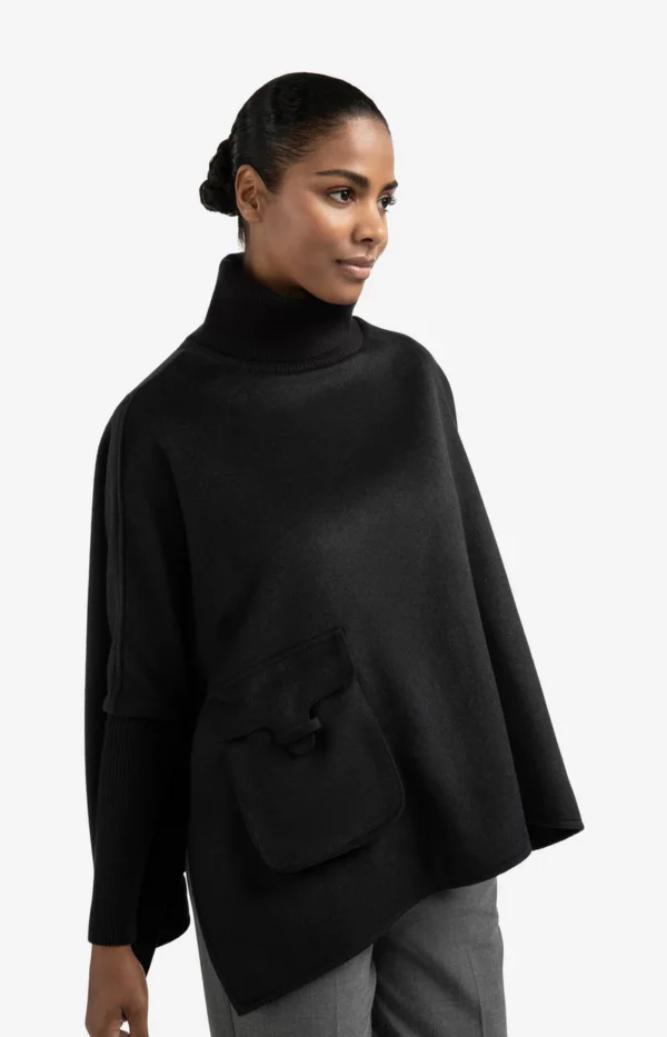 Poncho noir – Image 3