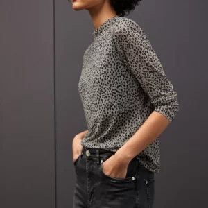 T-shirt en maille Leo