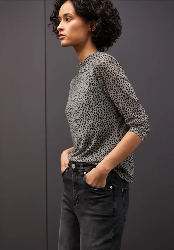 T-shirt en maille Leo