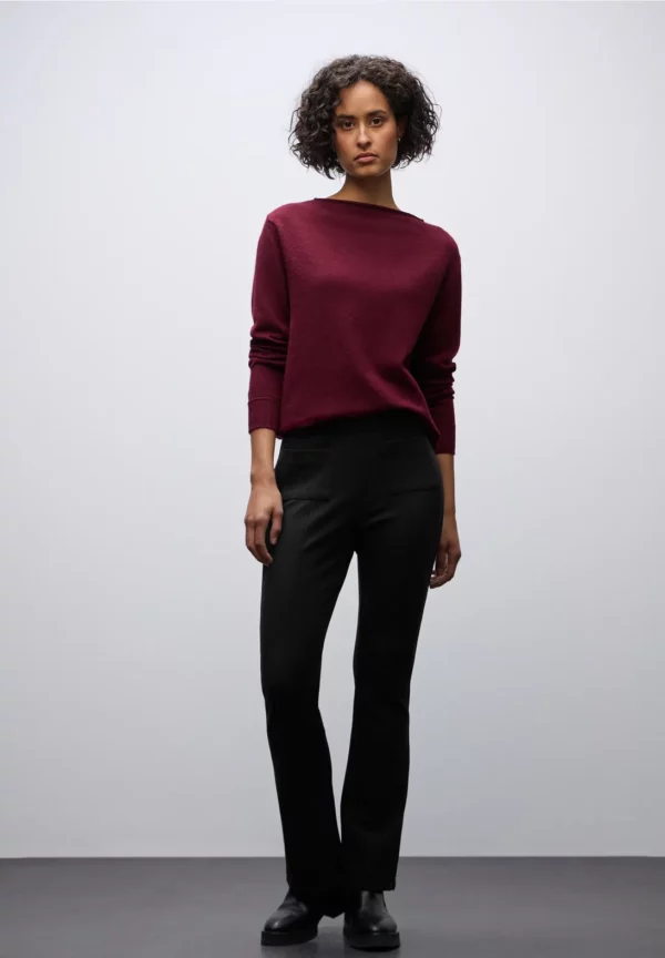 Bootcut pantalon structuré