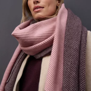 Foulard plissé Two-Tone