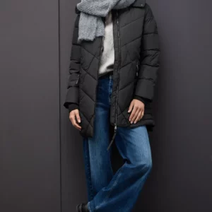 Veste matelassée de longueur midi