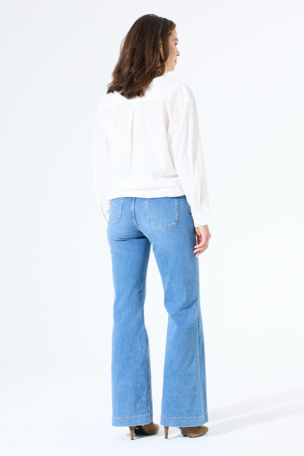 Jean's Celia flare bleu – Image 3
