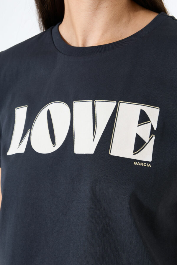 T-shirt gris foncé – Image 3
