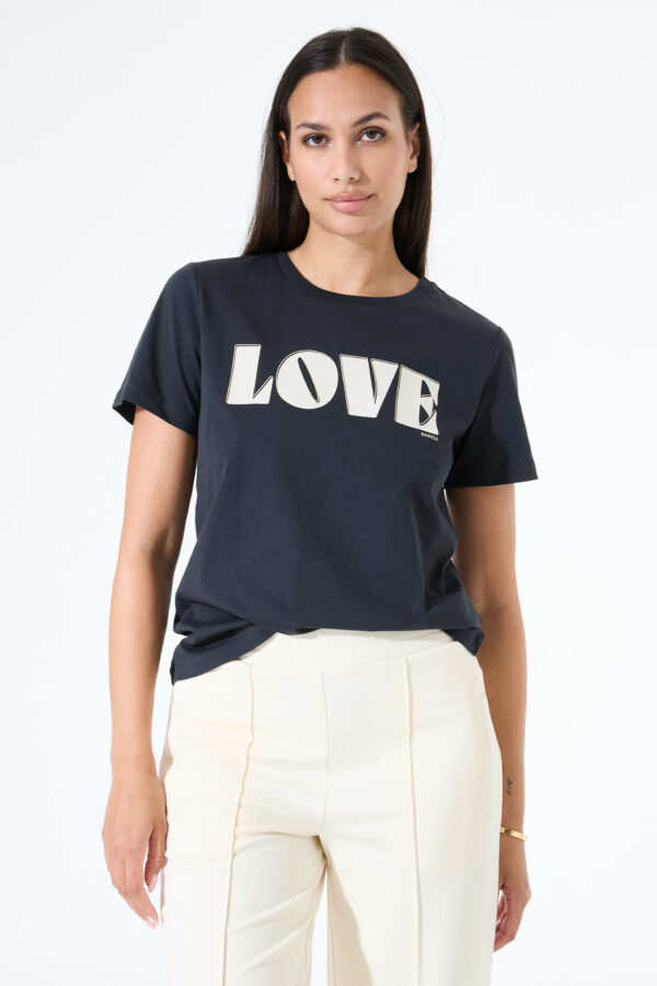 T-shirt gris foncé