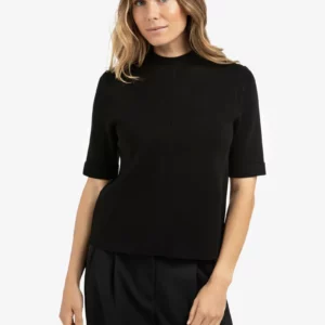 Pull en maille fine avec boutons au dos