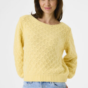 Pull jaune