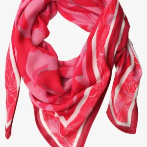 Foulard à motif floral