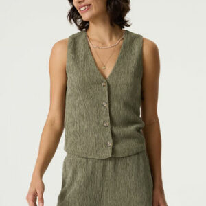 Gilet vert olive