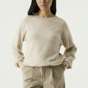 Pull blanc cassé